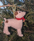 Jack Russell Terrier Dog Hand Knit Christmas Ornament - ARCADIA HOME